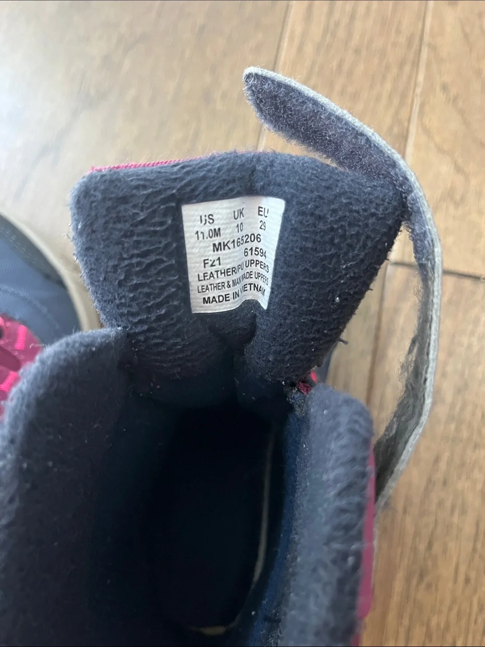 Merrell Kids' Winter Snow Boots in Purple/Burgundy and Navy - size 11